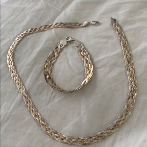 Necklace and bracelet